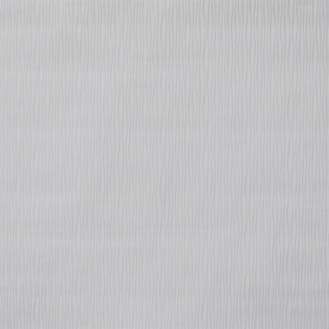Vertical Ogee Paintable Wallpaper - White