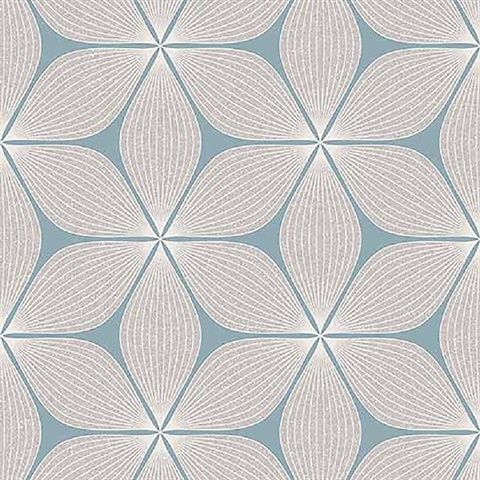 Vibration Cream Geometric Wallpaper
