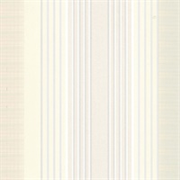 Vickie Taupe Stripe Wallpaper