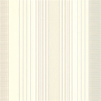 Vickie Beige Stripe Wallpaper