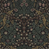 Victorian Floral Wallpaper