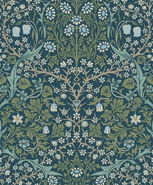 Victorian Garden Floral Prepasted Wallpaper