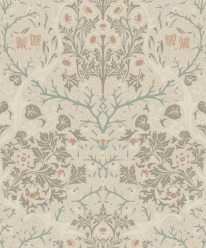 Victorian Garden Floral Prepasted Wallpaper