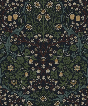 Victorian Garden Floral Prepasted Wallpaper