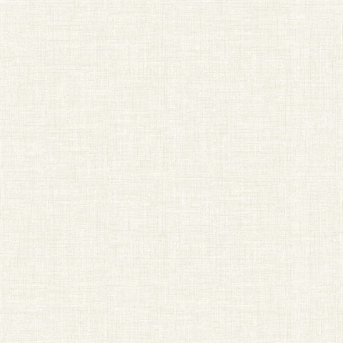 Wallis Off-White Faux Linen Wallpaper