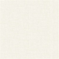Wallis Off-White Faux Linen Wallpaper