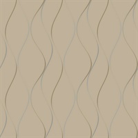 Wavy Stripe Wallpaper