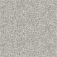 Waylon Charcoal Faux Fabric Wallpaper