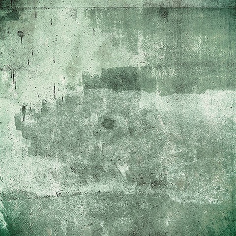 Green Weathered Wall Mural;