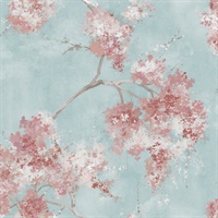 Weeping Cherry Tree Blossom P & S Wallpaper