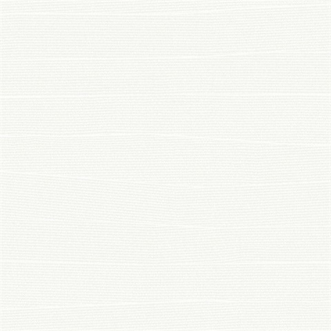 White Pearl Natural Grid Wallpaper