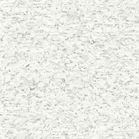 White Shimmering Cork Peel & Stick Wallpaper
