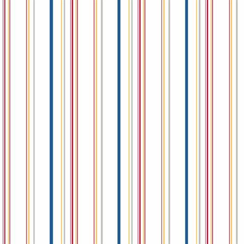 Multi-Stripe Pinstripe Wallpaper