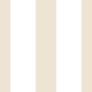 Wide Stripe Natural Wallpaper