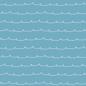 Wiggle Line Taupe Wallpaper