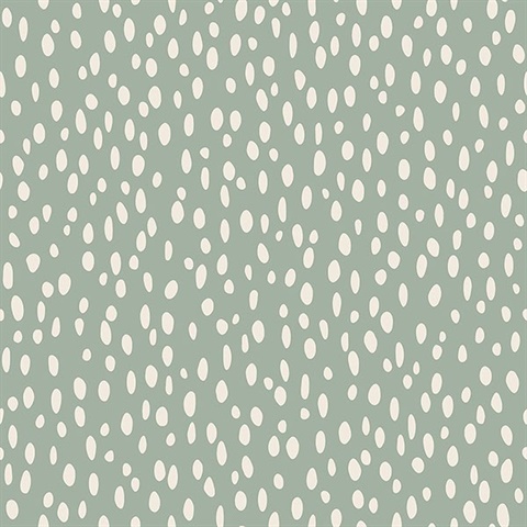 Willa Moss Dots Wallpaper