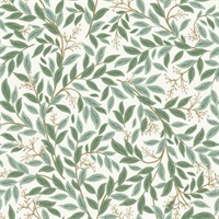 Willowberry Emerald Wallpaper