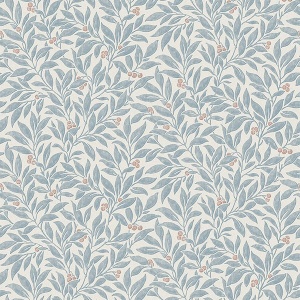 Winter Berry Green Vine Wallpaper