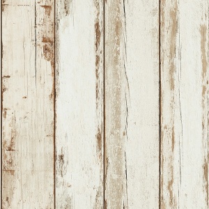 Wood Stripe Effect Motif Wallpaper