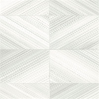 Stratum Light Grey Geometric Faux Wood Wallpaper