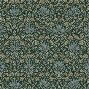 Woodbury Black Wallpaper