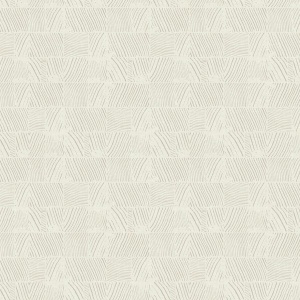 Woodcut Black & Linen Wallpaper