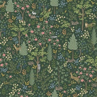 Woodland Emerald Peel & Stick Wallpaper