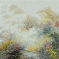 Woodlands Multicolor Wall Mural