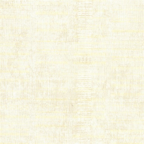 Woven Stripe Wallpaper - Almond