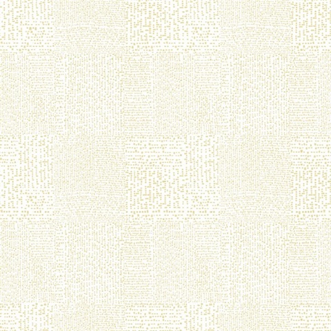 Zenith Off-White Abstract Geometric Wallpaper