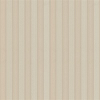 Zeta Peach Moire Stripe Wallpaper