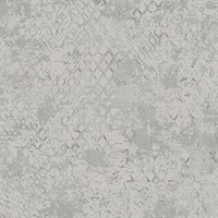 Zilarra Light Grey Abstract Snakeskin Wallpaper