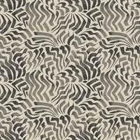 Zora Wave Charcoal Wallpaper